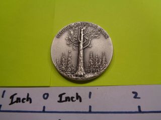 Sequoia National Park Bear Cubs 100th Ann 1890 Medallic 999 Silver Coin Rare P