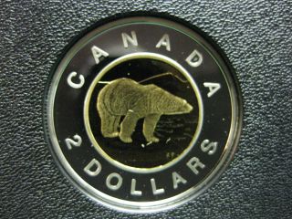 2008 Canadian Silver Proof Toonie ($2.  00)
