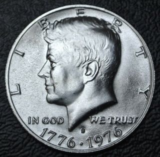 1776 - 1976 S Usa - Half Dollar -.  400 Silver - Kennedy Bicentennial