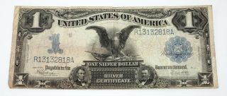 Series Of 1899 $1 Silver Certificate In Vg/fine Large Note Currency