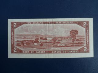 1954 Canada 2 Dollar Bank Note - Beattie/Raminsky - HR3545923 - EF Cond.  18 - 149 4