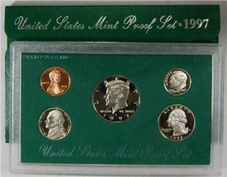 1997 United States Proof Set In Government Packaging,