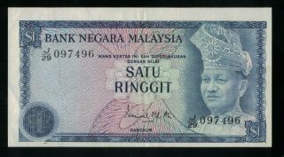 1976 Malaysia 1 Ringgit Printing Shift Error