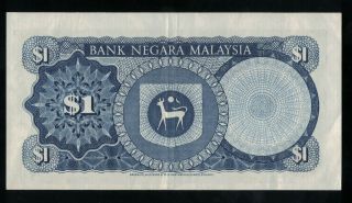 1976 Malaysia 1 Ringgit Printing Shift Error 2