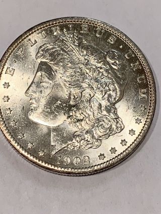 1902 O $1 Morgan Silver dollar Bu Ms Uncirculated 3