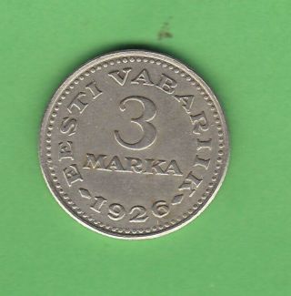 Estonia 3 Marka 1926 Km 6