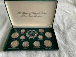 100 Years Of United States Silver Coin Designs Set W/