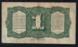1 Gulden From netherlands Indie 1943 2