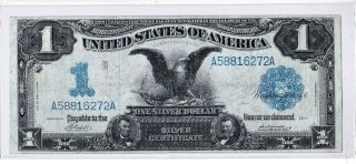 $1.  00 1899 $1 Silver Certificate Black Eagle Fr 230 Large ( (higher Grade))  Note