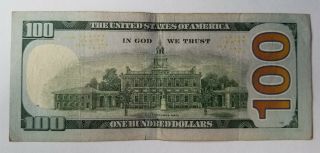 $100 STAR NOTE ONE HUNDRED DOLLAR BILL 2009A LOW SERIAL NUMBER LA00281131 2