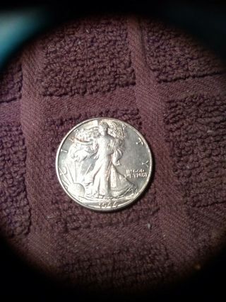 1944 Silver Walking Liberty Half Dollar Better Date