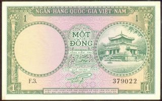 South Vietnam 1 Dong 1955 P - 1 Unc