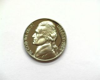 1964 Jefferson 5 Cents Perfect Proof Deep Cameo