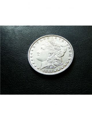 1884 U.  S.  Morgan Silver One Dollar $1 Business Philadelphia