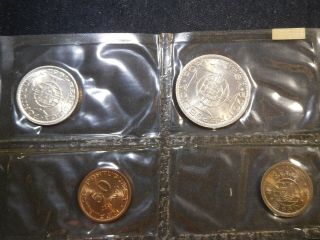 U37 Portuguese Africa Guinea 1952 4 Coin Set