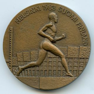 Finland Helsinki 1983 Athletics World Championships Participation Medal