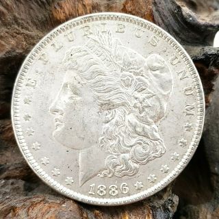 1886 P $1 Morgan Silver Dollar, .  03