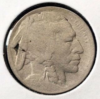 1914 - S 5c Indian Head Buffalo Nickel