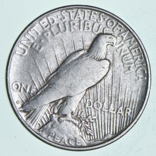 Early - 1922 - D - Peace Silver Dollar - 90 US Coin 467 2