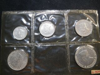 T11 Indonesia Riau Islands 1962 5 Coin Set