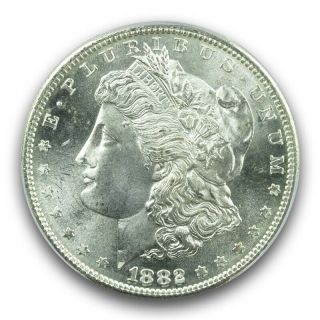 1882 - S $1 Morgan Dollar Pcgs Ms66