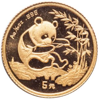 1994 China 5 Yuan Panda Gold
