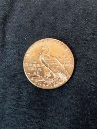 1914 - D INDIAN HEAD $2.  5 GOLD QUARTER EAGLE 2