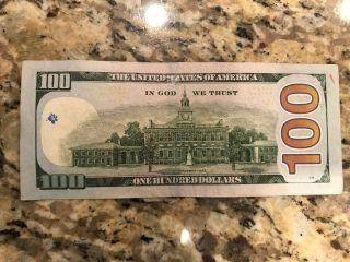 STAR NOTE LOW SERIAL NUMBER ONE HUNDRED DOLLAR BILL - 2009 $100 - LF00004908 2