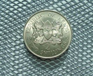 Kenya 2 Shillings 1969