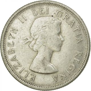 [ 534955] Coin,  Canada,  Elizabeth Ii,  25 Cents,  1958,  Royal Canadian