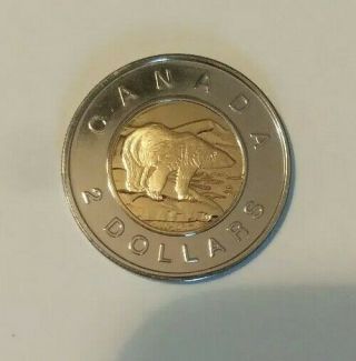 2006 Canada Two Dollar Coin From Rcm Proof Like Set $2.  00 Unc Double Date