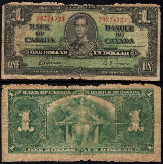 Pick 58d 1 Dollar 1937 Canada Fair