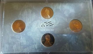 2009 Lincoln Cent Proof Set - Fantastic Silver Toning