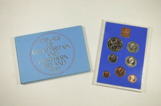 1977 Coinage Of Great Britain & Northern Ireland - 7 Coin Proof Set 897