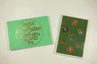 1975 Coinage Of Great Britain & Northern Ireland - 6 Coin Proof Set 904