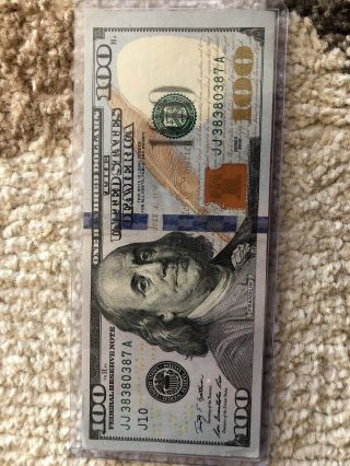 $100 Bill - One Hundred Dollar Bill - Circulated To Uncirculated - 2009 Series