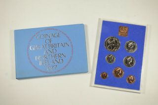 1977 Coinage Of Great Britain & Northern Ireland - 7 Coin Proof Set 894