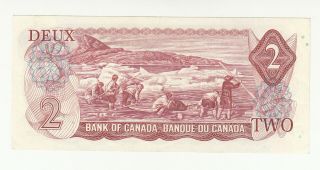 Canada 2 dollars 1974 circ.  p86a QEII @ 2