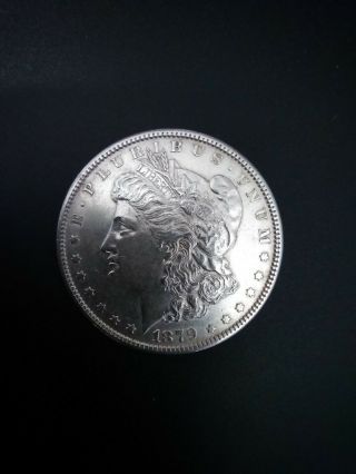 1879 Morgan Silver Dollar - -