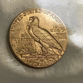 Philly Gold 1928 Indian Head $2.  50 Quarter Eagle U.  S.  Coin 2 1/2 Ebucks Eligible 2