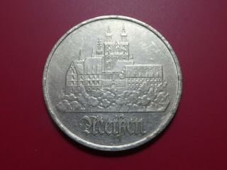 1972 Ddr East Germany 5 Marks - Meissen Palace