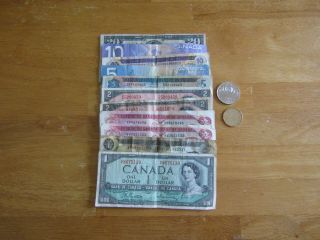 $62.  00 Face Value Canadian Coin/currency - Ships To Usa Only