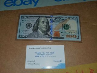 $100 Star Note One Hundred Dollar Bill 2013 Low Print Run Low Serial Num Crisp