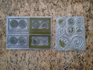 Tennessee Tax Token Printing Plates 1965