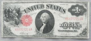 1917 $1.  00 United States Note