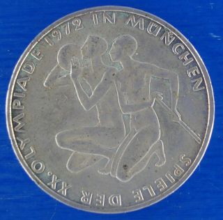 Germany 10 Mark1972 (j) " Munich Olympics 1972 Very Fine