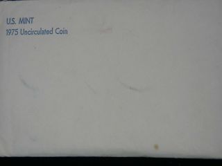 1975 P & D Us Set 13 Coins In Packaging 532c