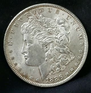 1886 Morgan Silver Dollar Vam 5 Double Date