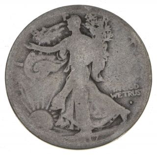 Key Date - 1917 - S Obverse Walking Liberty Silver Half Dollar 468