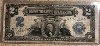 Two Dollars 1899 Silver Certificate